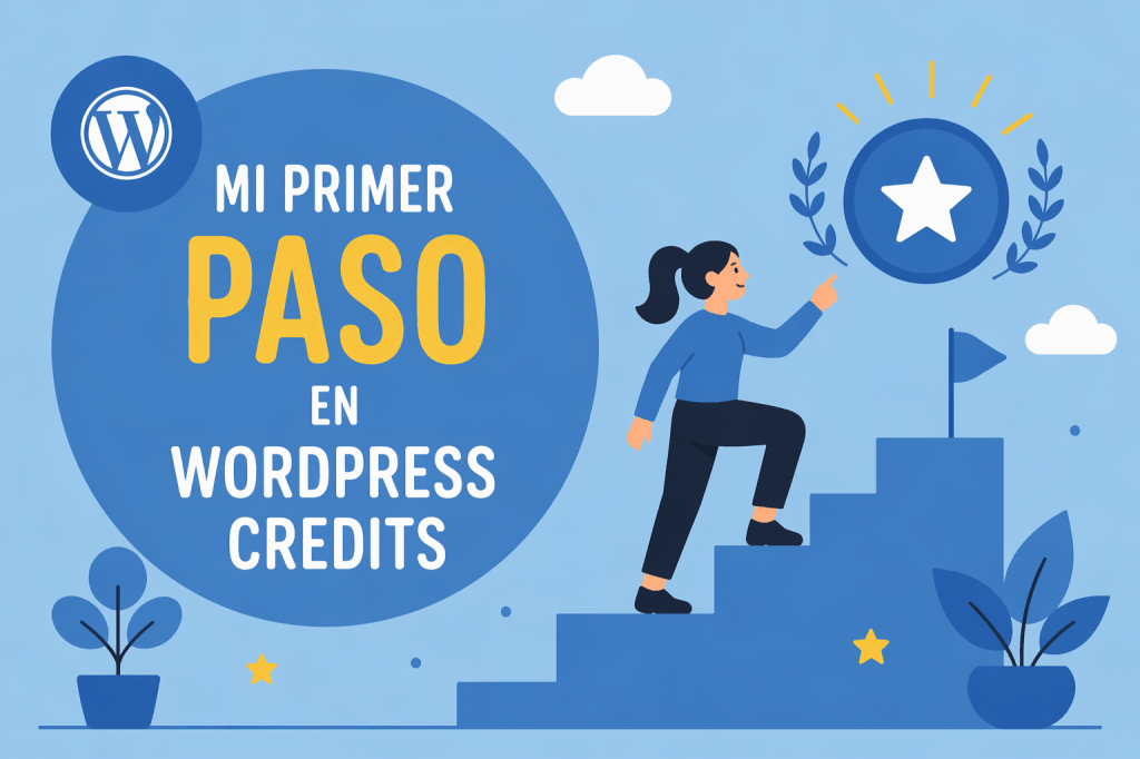 Mi primer paso en WordPress&nbsp;Credits
